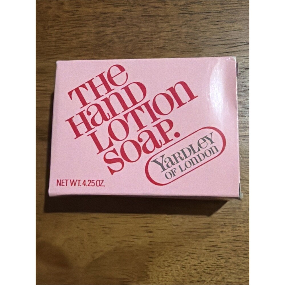 VERY RARE Vintage 1979 Yardley London The Hand Lotion Soap 4.25￼ oz Old Stock